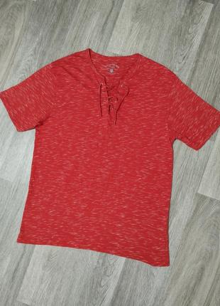 Чоловіча футболка/поло/atlas/червона футболка/ чоловічий одяг/