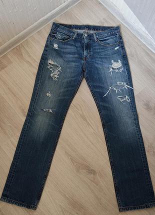 Джинсы мужские, levi's 511 модель, w34/l322 фото