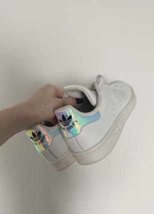 Женские кроссовки adidas stan smith holograph