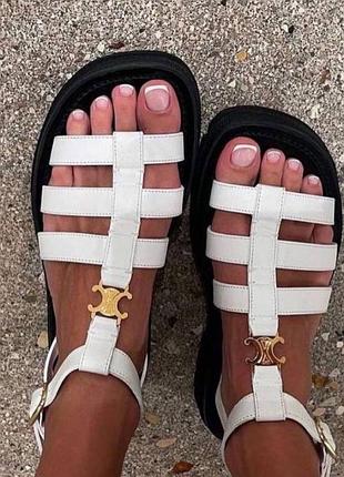 Сандали в стиле celine, босоножки в стиле celine