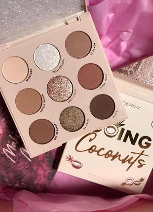 Палітра тіней colourpop going coconut оригінал