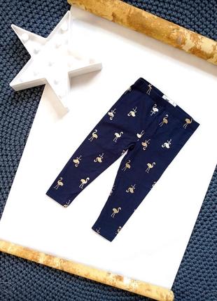 Лосины с фламинго