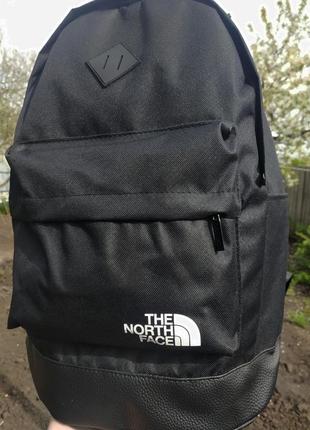 Рюкзак новый tnf унисекс черного цвета качественный