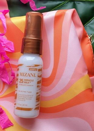 Mizani 25 miracle milk heat protectant leave-in conditioner спрей кондиціонер для волосся з термозахистом1 фото