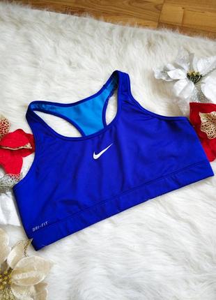 Еластичний спортивний топ без чашок nike dri-fit