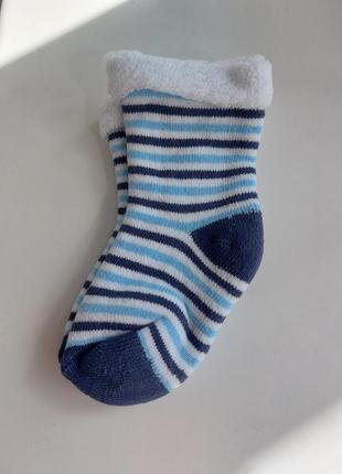Брендовые теплые махровые носки