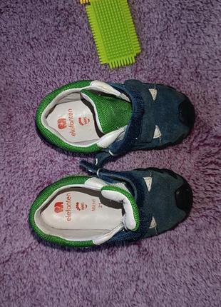 Детские кожаные ботинки 21 размер. обувь из европы4 фото