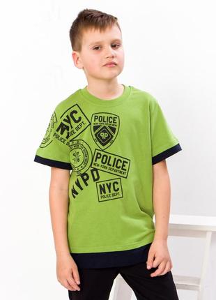 Футболка для хлопчика high-low, носи своє, 125 грн