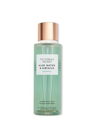 Парфумований спрей (міст) для тіла victoria's secret aloe water & hibiscus