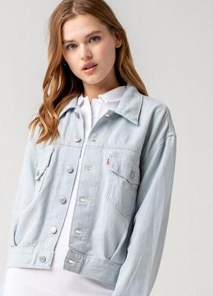 Джинсова куртка levis oversized utility trucker, оригінал.