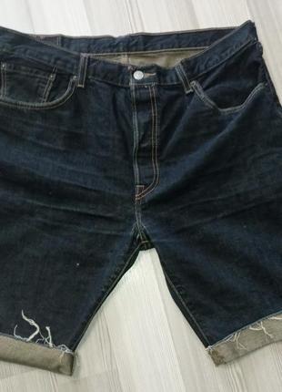 Шорты джинсовые levis 501 w 36  ( made in haiti , usa)4 фото