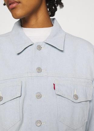 Джинсовая куртка levis oversized utility trucker, оригинал.6 фото