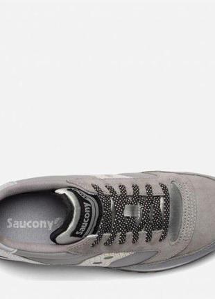 Кроссовки женские saucony jazz triple grey/snake gris4 фото