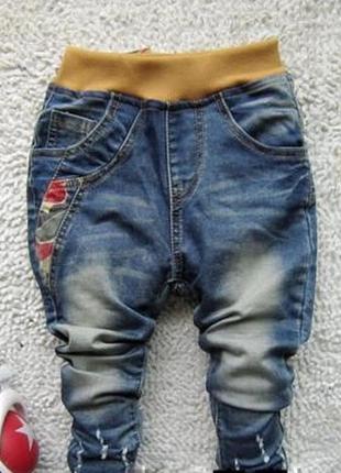 Круті модні джинси на гумці