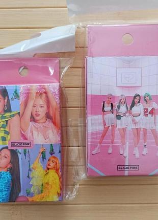 Ломо карты блек пінк блэк пинк lomo cards black pink 56 карток