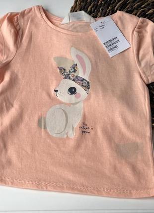 Футболка h&m 98-104 см 110-116 см