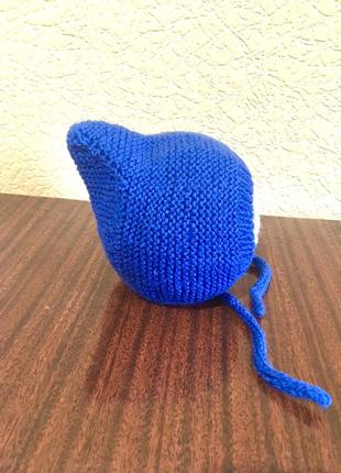 Вязаная шапочка  гномик для детей
