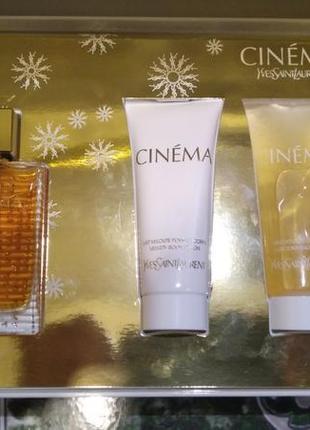 Yves saint laurent ''cinema''-edp 50ml +gel/d 75ml+body/lot 75