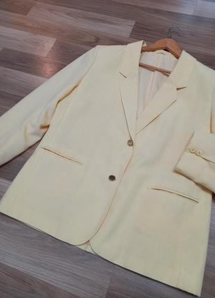 Жакет, пиджак, желтый пиджак1 фото