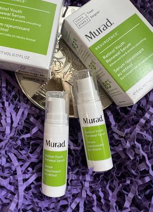 Сироватка з ретинолом murad retinol youth renewal serum 5ml