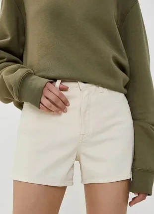 Джинсовые шорты бежевые catch