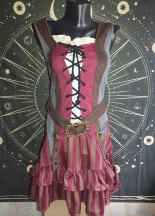 Крутое платье костюм пиратки стимпанк3 фото