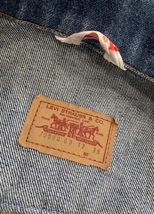 Джинсовка levi’s made in france3 фото