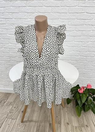 Блузка блуза нарядная р 50(16) бренд  "boohoo"