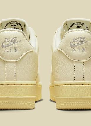 Кроссовки мужские оригинальные nike air force 1 low '07 lx women's coconut milk lemon wash5 фото