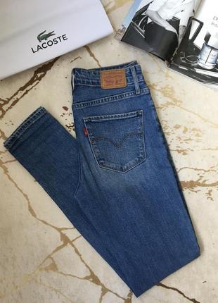 Джинсы levi’s high rise skinny 7211 фото