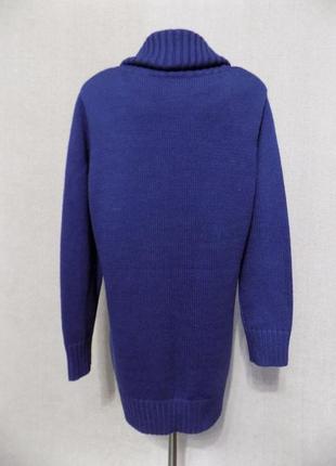 Теплий светр-сукня.3 фото