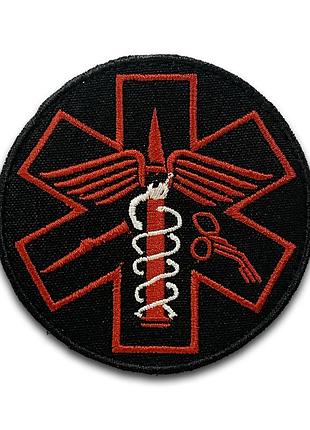 №155 шеврон "медик", 8 см