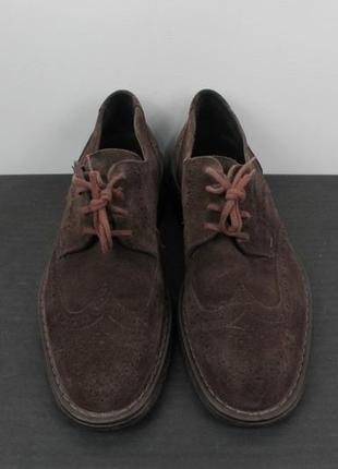 Шикарные замшевые туфли броги lloyd2 фото