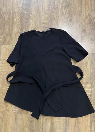 Блузка/футболка чорна zara