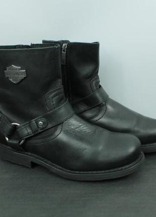 Шкіряні черевики harley-davidson® scout black 7-inch leather boots