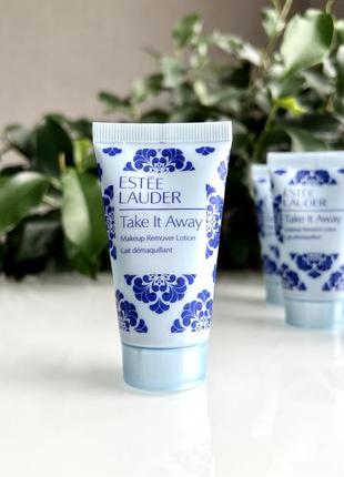 Лосьон для снятия макияжа estee lauder take it away makeup remover lotion 30ml1 фото