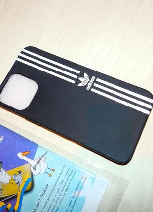 Чехол zorrov для iphone 13 pro max print adidas