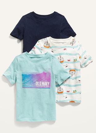 Комплект нових футболок old navy р.12-18, 18-24, 2т, 3т, 4т