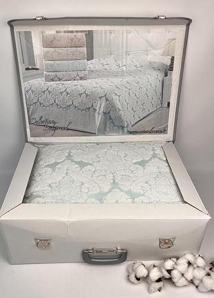 Покривало maison d'or махрове celestina 220х240 blue