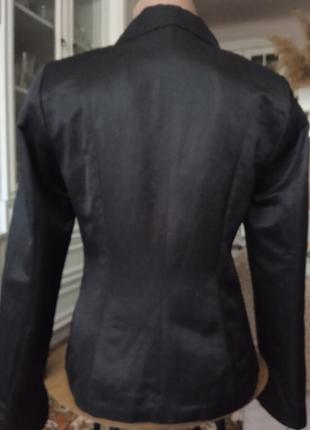 Продам піджак, жакет жіночий,натуральний,шовковий,льняний,чорний, базовий,класичний,приталений,силуетний класичний новий,недорогий.2 фото