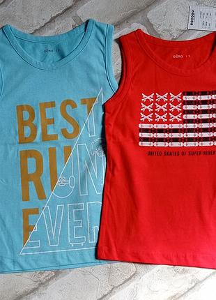 Літні майки для хлопчиків