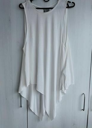 Нова білосніжна майка  h&m, розмір xs