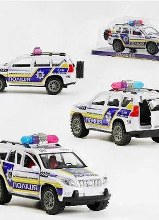 Джип "поліція україни" tk- 0223 (36/2) "tk group", інерційний механізм, відчиняються двері та багажник, в слюд