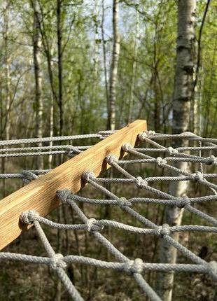 Плетеный гамак ручной работы 8
