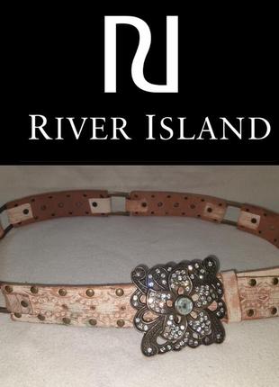 Шкірчний ремінь river island  m (румунія)