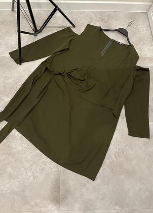 Платье мини boohoo plus