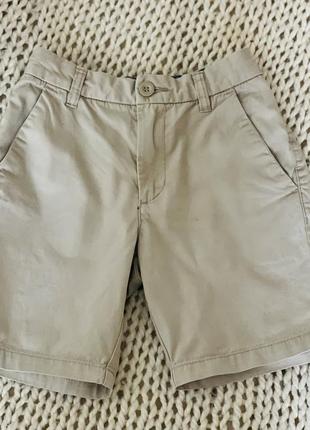 Шорты бежевые next на 7-9 лет