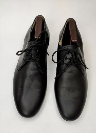 Туфли мужские черные классические кожаные от бренда diamant made in germany 93 фото
