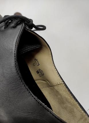 Туфлі чоловічі чорні класичні шкіряні від бренду diamant made in germany 94 фото