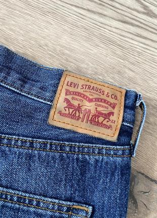 Короткие джинсовые шорты levis3 фото